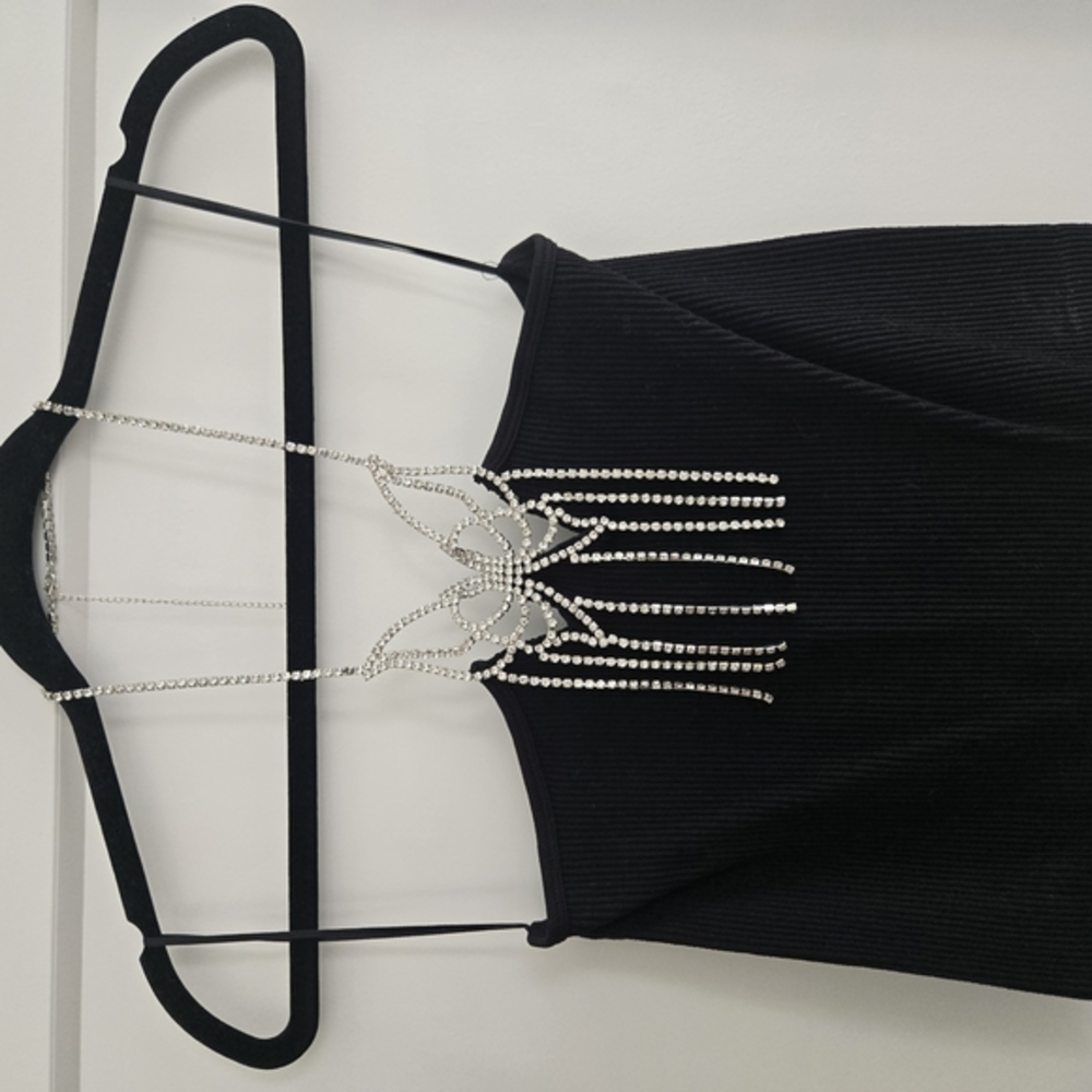 Butterfly Rhinestone Top